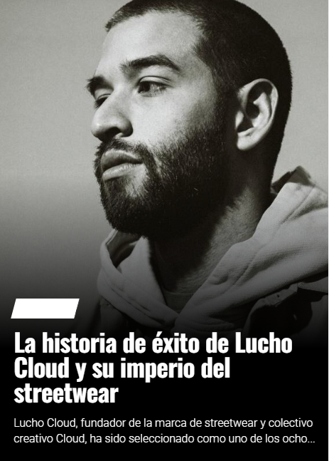 La historia de éxito de Lucho Cloud y su imperio del streetwear "el BOLIVIANO"